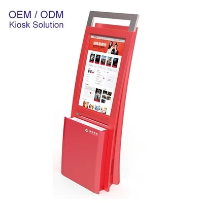 43 Inch Touch Screen Movie Theater Ticket Printer Kiosk