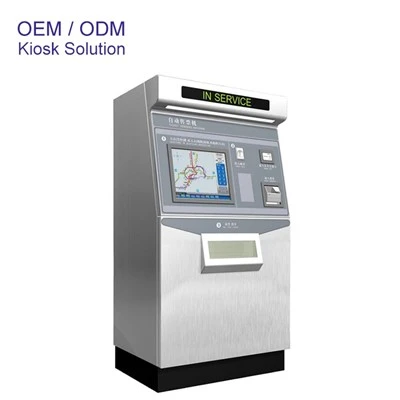 Bus Ticket Subway Ticket Vending Machine Payment Kiosk